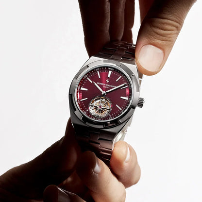 Vacheron Overseas Tourbillon Burgundy Watch