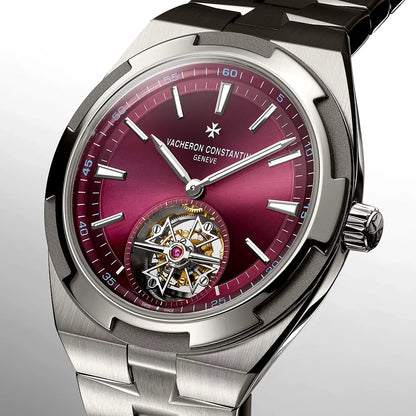 Vacheron Overseas Tourbillon Burgundy Watch