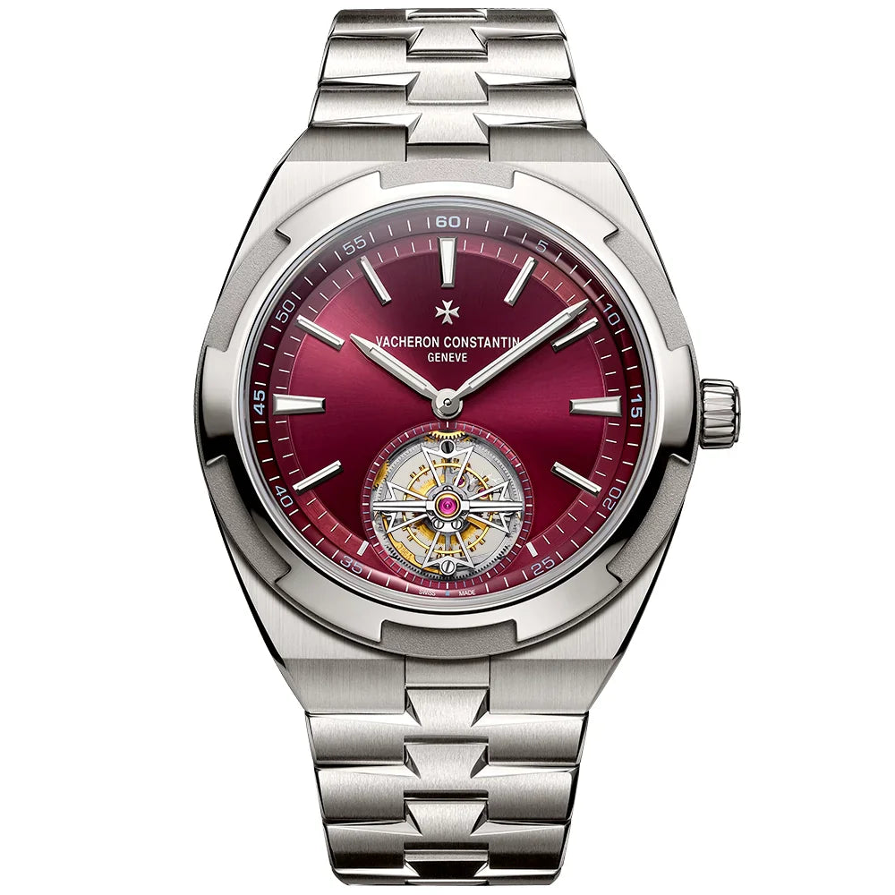 Vacheron Overseas Tourbillon Burgundy Watch