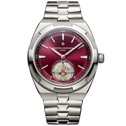 Vacheron Overseas Tourbillon Burgundy Watch