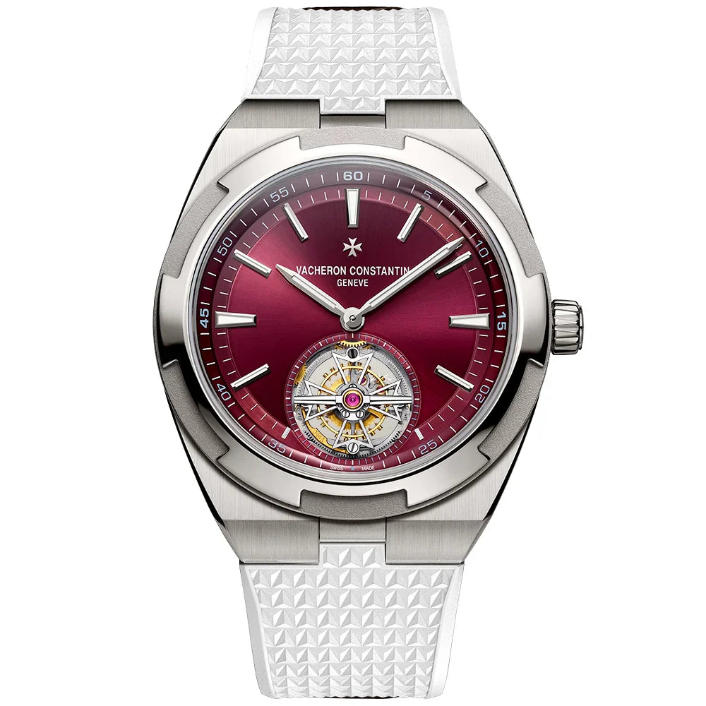 Vacheron Overseas Tourbillon Burgundy Watch
