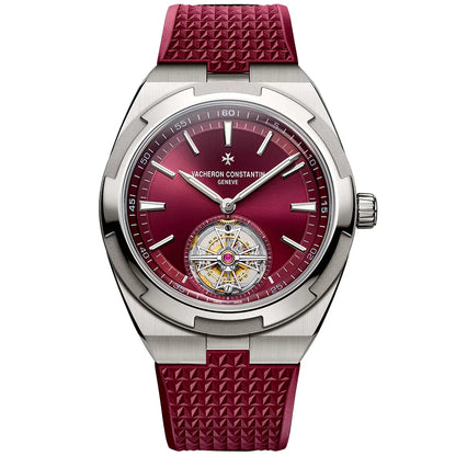 Vacheron Overseas Tourbillon Burgundy Watch
