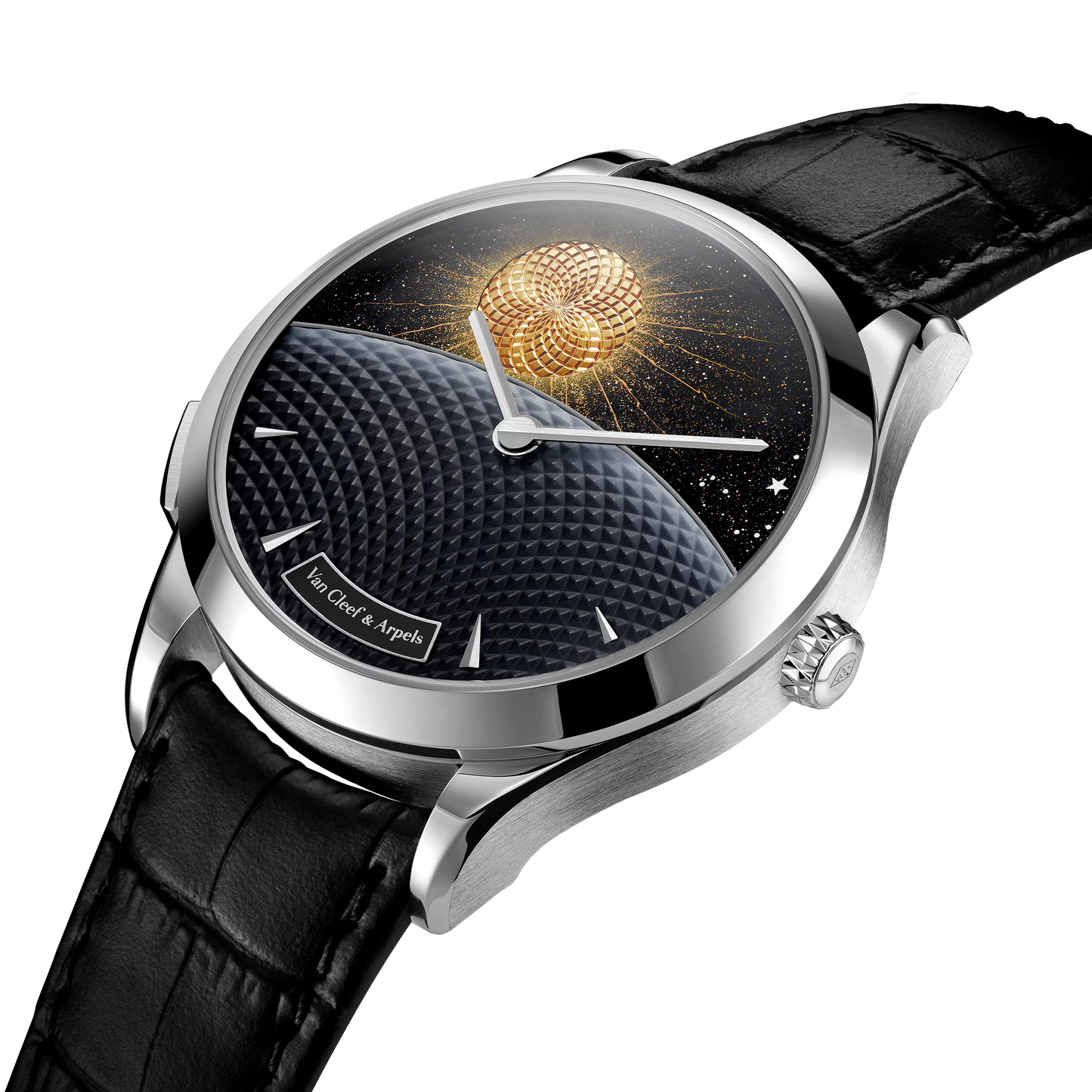 Midnight Jour Nuit Phase De Lune watch