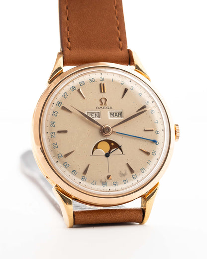 Omega 2486 Cosmic Moonphase Rose 1950