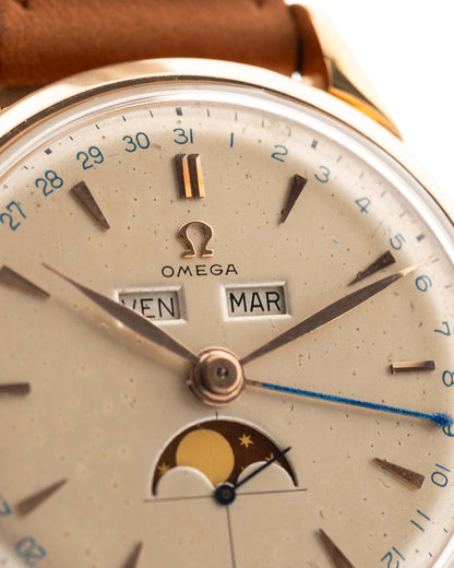 Omega 2486 Cosmic Moonphase Rose 1950