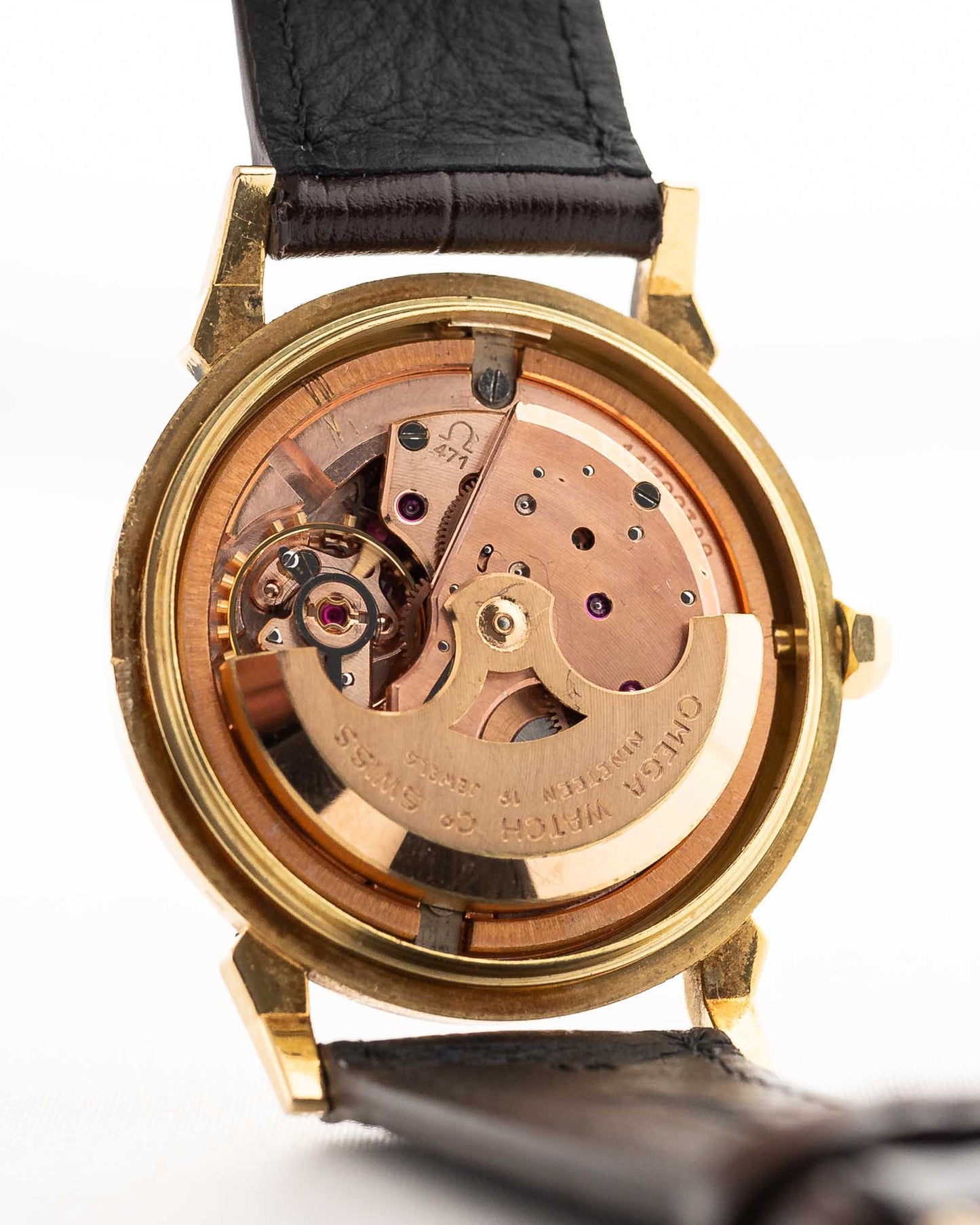 Omega 2850 Seamaster 18k Olympic 1956