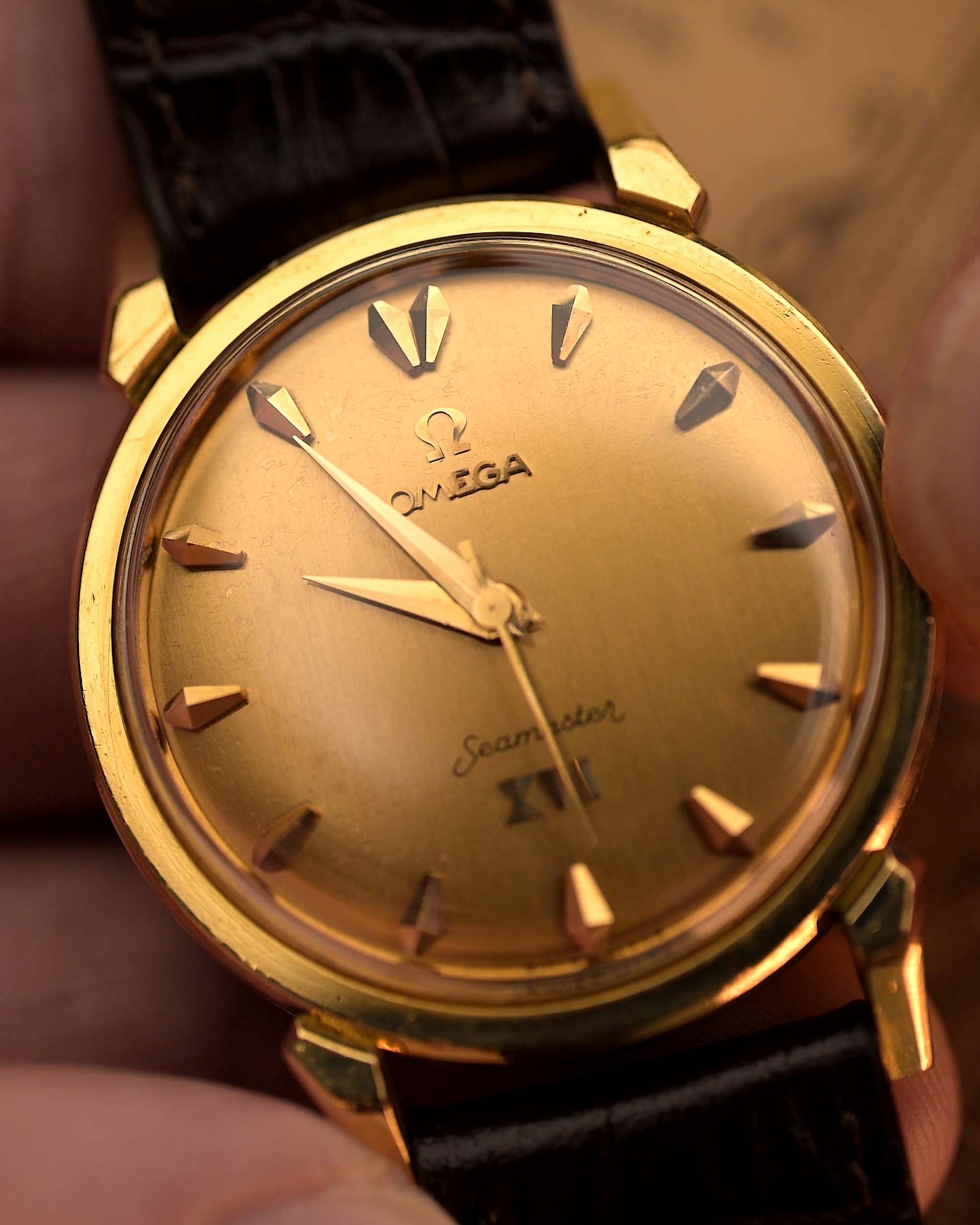 Omega 2850 Seamaster 18k Olympic 1956