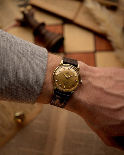 Omega 2850 Seamaster 18k Olympic 1956