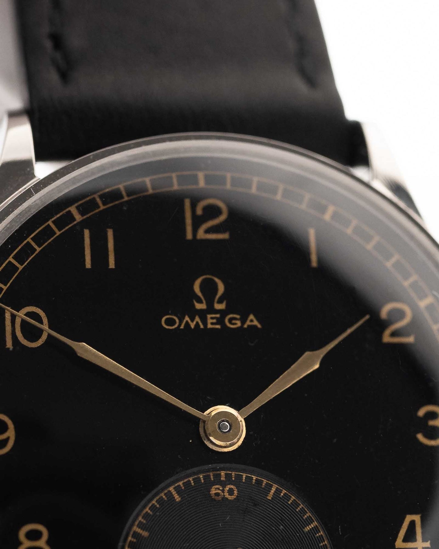 Omega Gilt Sub Second Syringe 1937