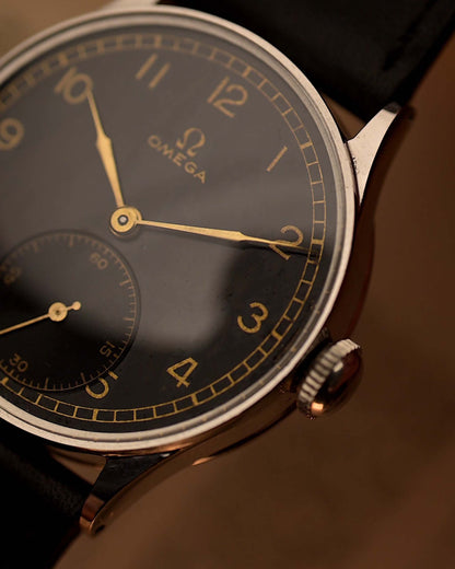 Omega Gilt Sub Second Syringe 1937