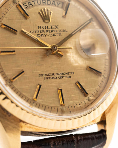 Rolex 1803 Day Date Linen 1978