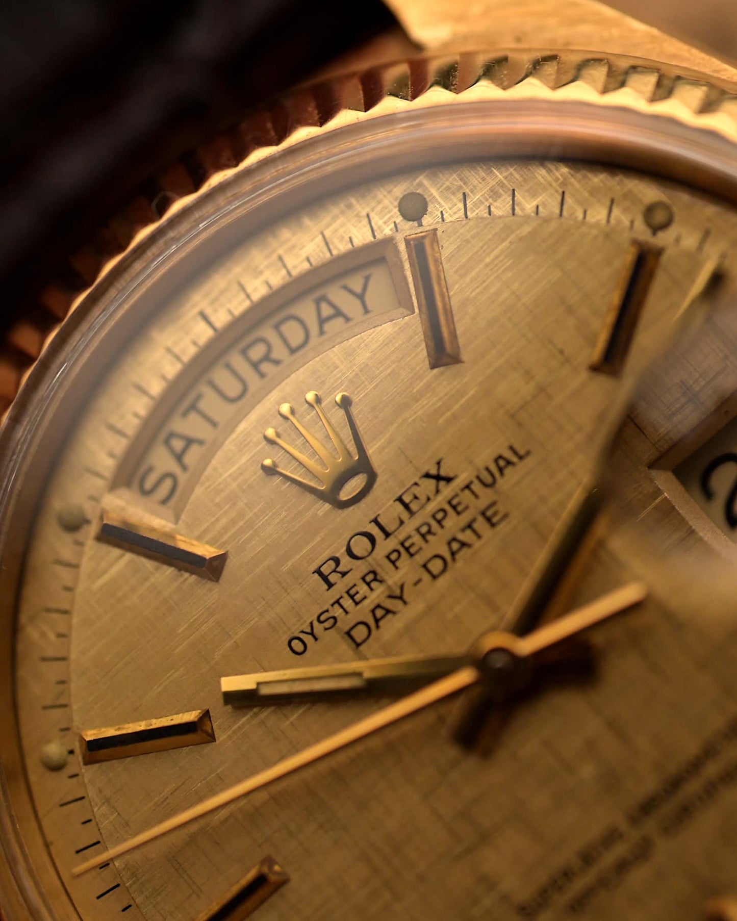 Rolex 1803 Day Date Linen 1978