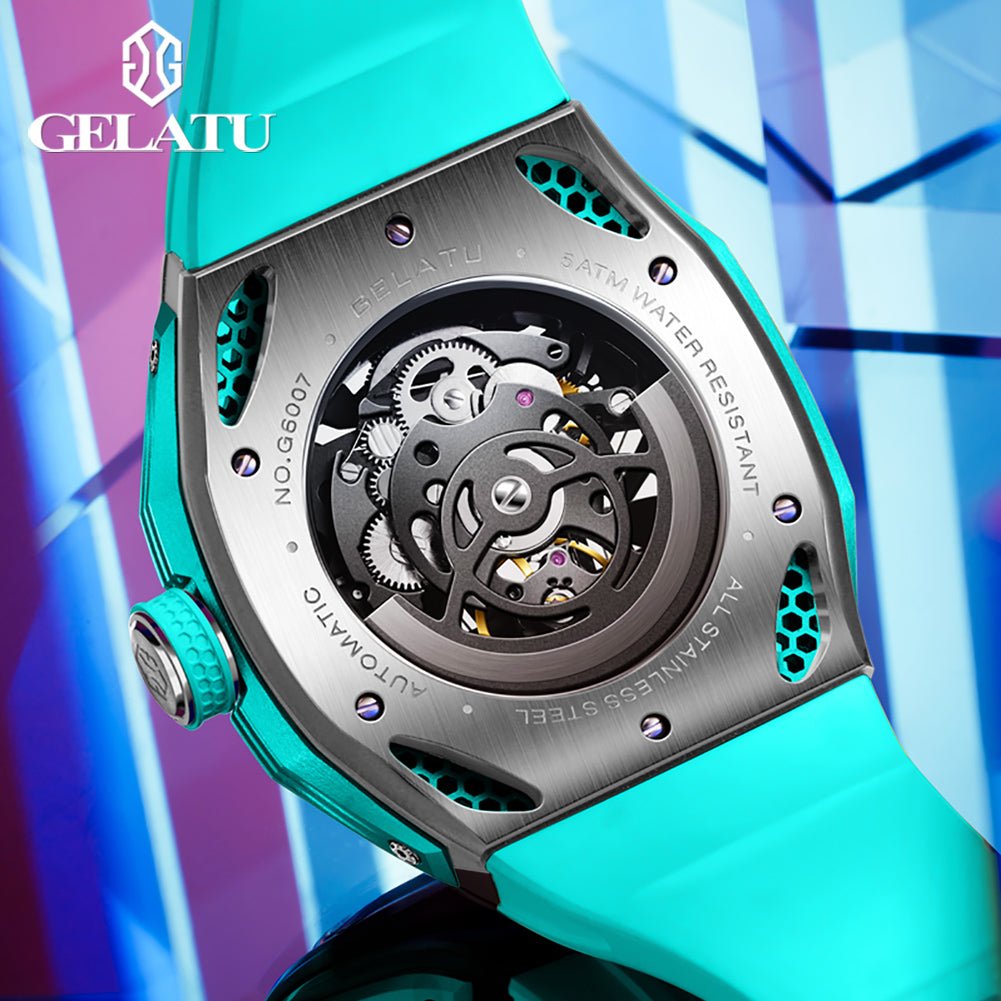 GELATU Watch 6007 Luxury Sports Waterproof Mechanical