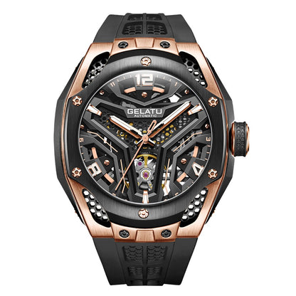 GELATU Watch 6007 Luxury Sports Waterproof Mechanical