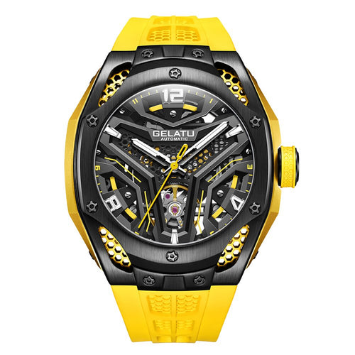 GELATU Watch 6007 Luxury Sports Waterproof Mechanical