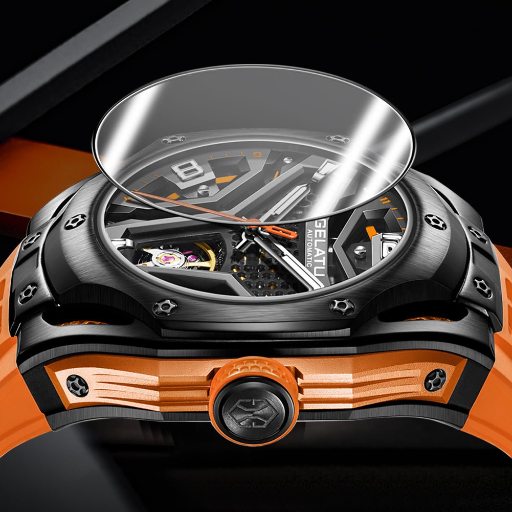 GELATU Watch 6007 Luxury Sports Waterproof Mechanical