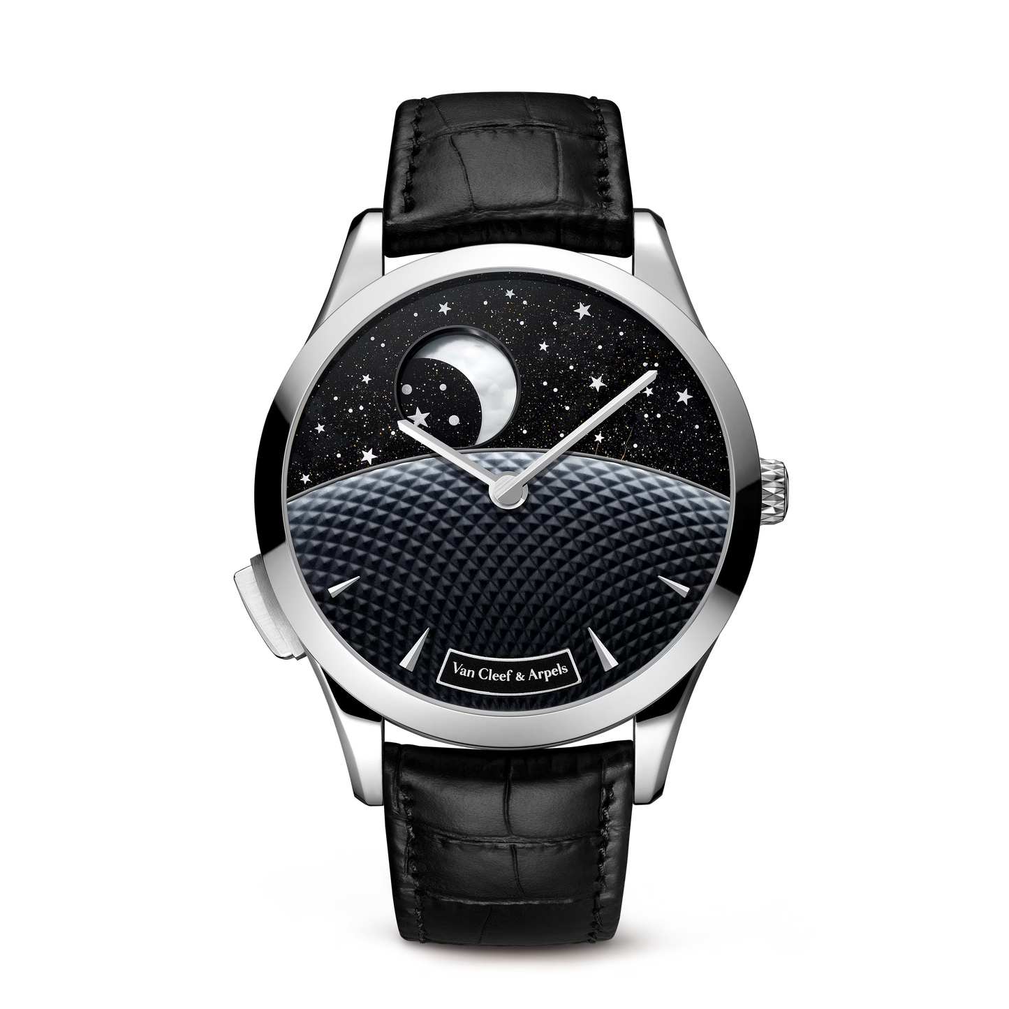 Midnight Jour Nuit Phase De Lune watch