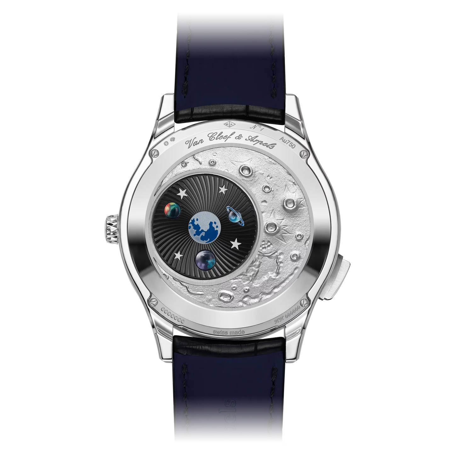 Midnight Jour Nuit Phase De Lune watch